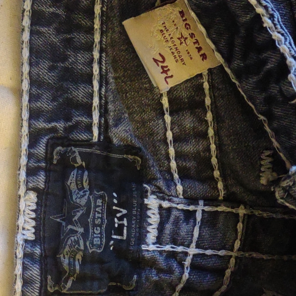 Big Star "Liv" low rise Boot cut jeans